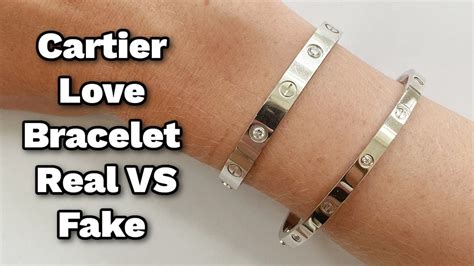 cartier love real vs fake|genuine cartier love bracelet.